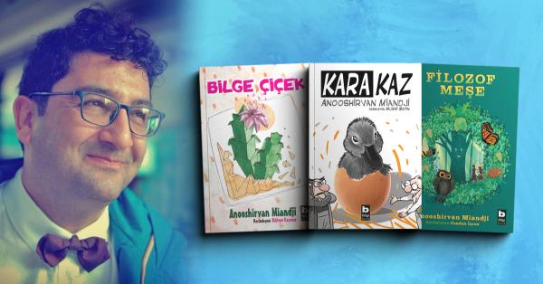 Nurel Enver Taner Ortaokulu Öğretmen ve
Öğrencileri Anooshirvan Miandji’nin
Kitaplarını Yorumluyor…