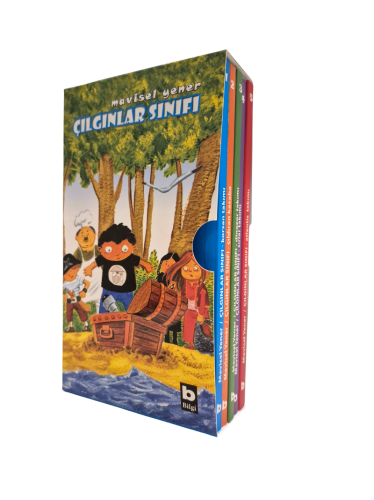 Çılgınlar Sınıfı Serisi (5 Kitap - Kutulu Set) Mavisel Yener