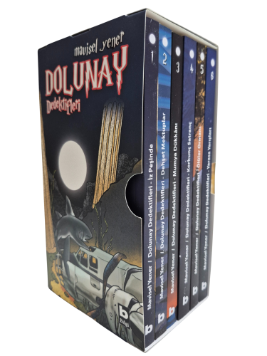 Dolunay Dedektifleri Serisi (6 Kitap | Kutulu Set) Mavisel Yener