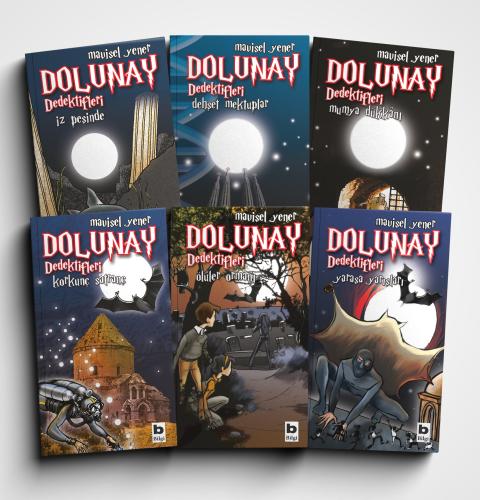Dolunay Dedektifleri Seti (Altı kitaplık set)