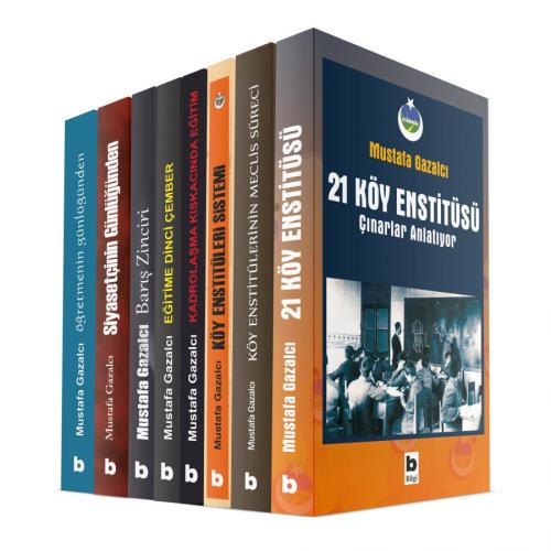 Mustafa Gazalcı Kitapları (8 Kitaplık Set)