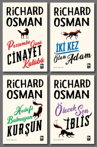 Perşembe Günü Cinayet Kulübü Serisi (4 kitaplık set)