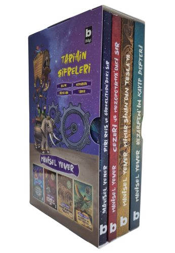 Tarihin Şifreleri Serisi (4 Kitap | Kutulu Set) Mavisel Yener