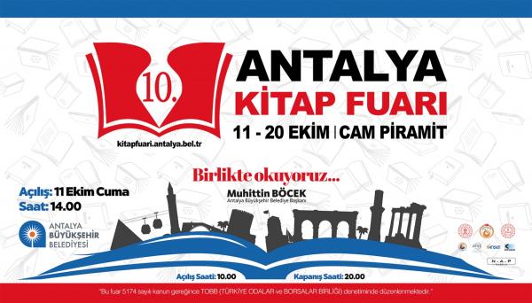 10. Antalya Kitap Fuarı