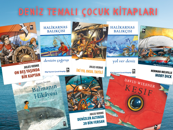 Denizlerin Çağrısına Kulak Verin: Yaz
Tatilinde Çocuklar İçin Sürükleyici Deniz
Temalı Kitaplar